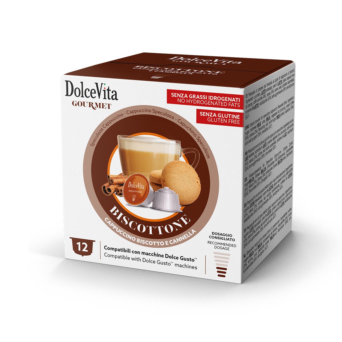 DolceVita- komp. Nescafè Dolce Gusto - keks i cimet- 12 kom