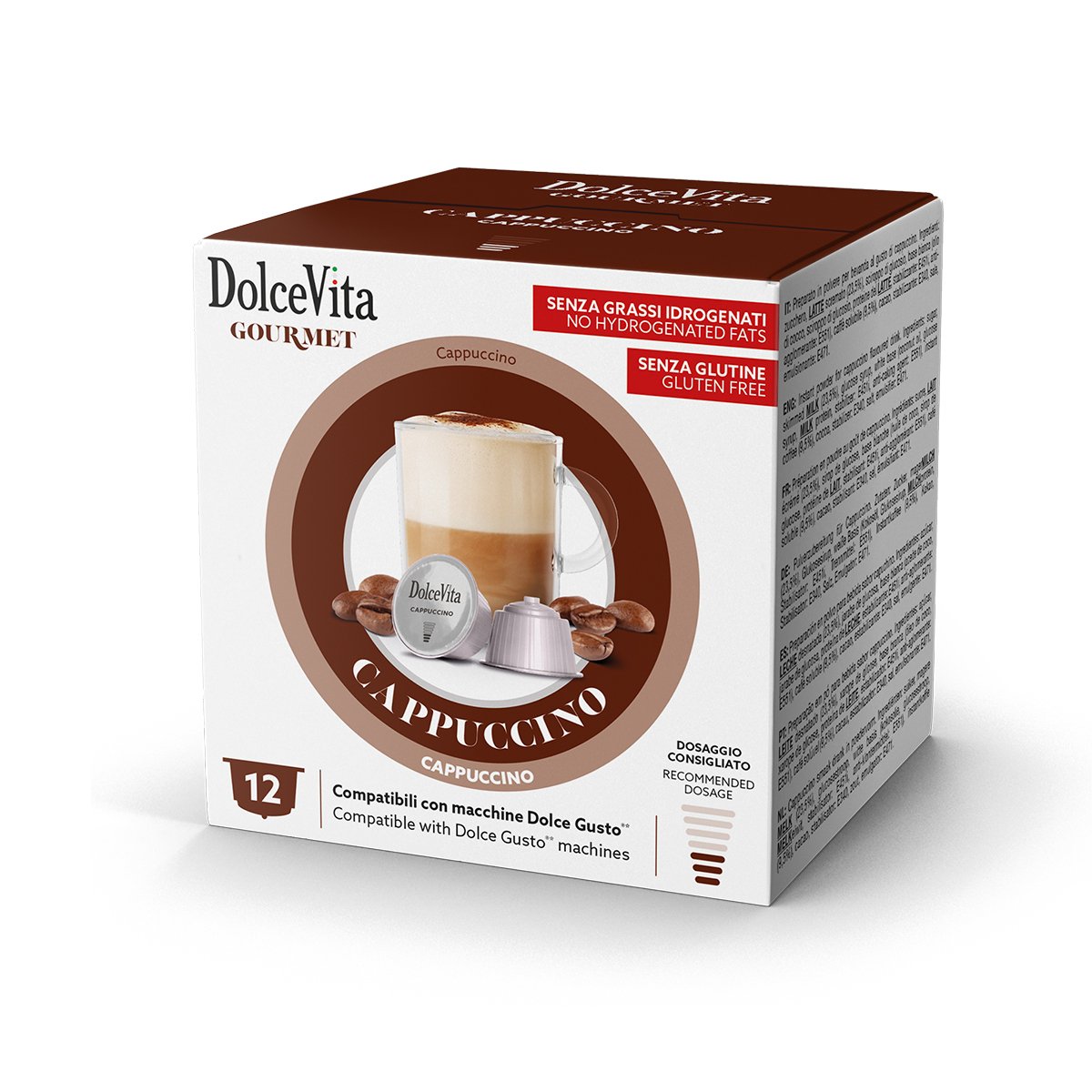 DolceVita - komp. Nescafè Dolce Gusto - Cappuccino - 12 kom