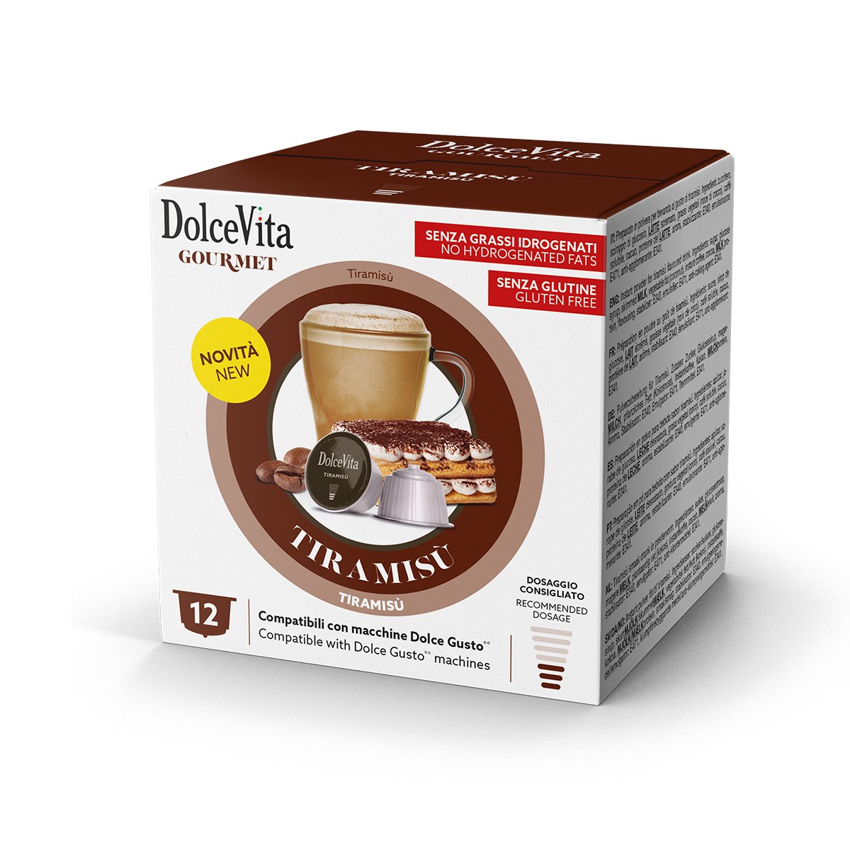 DolceVita- komp. Nescafè Dolce Gusto - TIRAMISU 12 kom