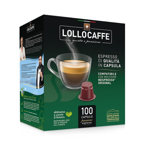 LOLLO - Nespresso komp. - Oro - 100 kom