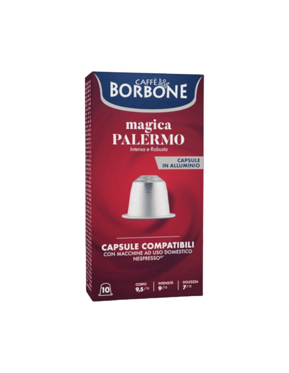 Borbone - Nespresso kompatibilne - Magica PALERMO -10kom