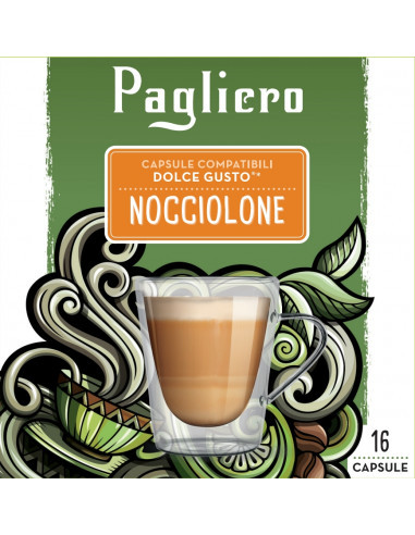 Pagliero Nocciolone za Dolce Gusto, 16 kom