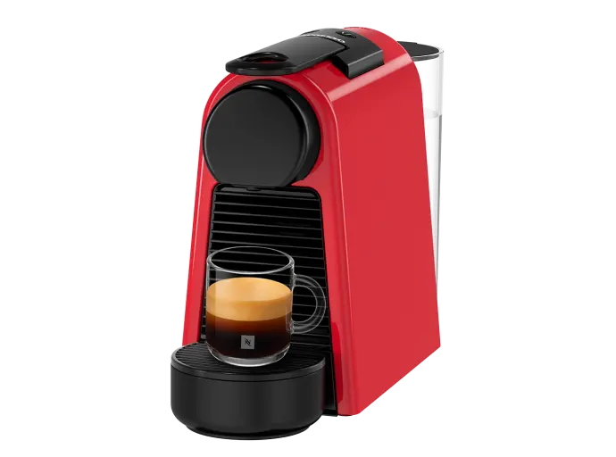 Aparat za kavu Nespresso essenza mini crveni