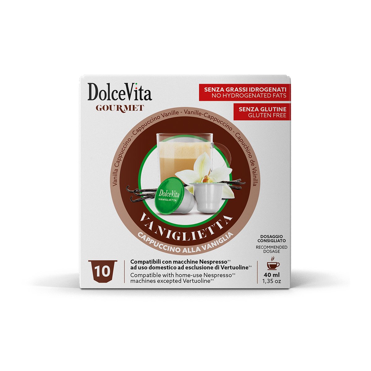 DolceVita - Nespresso komp. - Vanilija - 10 kom